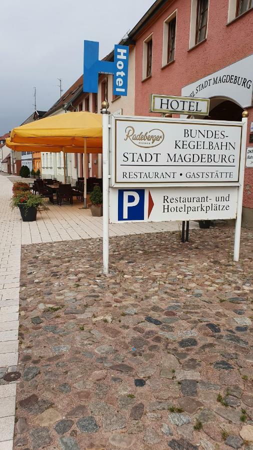 Hotel Stadt Magdeburg Perleberg Kültér fotó